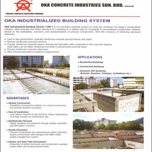 OKA Industrialized Building System(IBS)